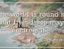 Friendships Around the Globe&nbsp;#IWSG