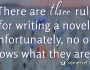 Three Rules for Writing? #IWSG&nbsp;#AMWRITING